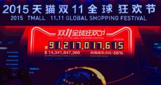 天猫双11成交2684亿，淘宝直播大显神威