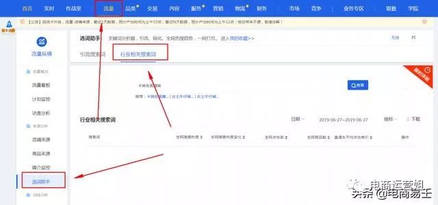 淘宝关键词挖掘